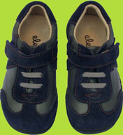 See Kai Run Josef Vintage Navy and Gray Trainer
