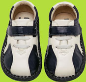 Spencer Blue and White Trainer for Kids