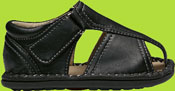Benson Black Children's  Sandal