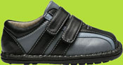 See Kai Run Shoes Justin Black and Gray