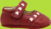 Monica Red Mary Janes