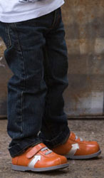 Augustin Orange Children's Shoe