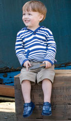 See Kai Run Michael Blue Two Toned Shoe