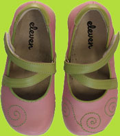 See Kai Run Cate Pink/Green Shoe 