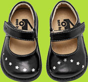Elaine Black Children's Mary Janes