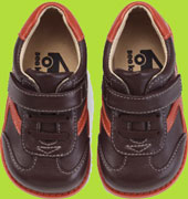 See Kai Run Eric Brown &ldquo;X&rdquo; Trainer with Copper Accents