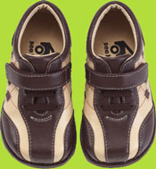 See Kai Run John Brown and Cream Argyle Loafer 