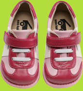 See Kai Run Kaila Two-Tone Pink Trainer 