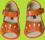 See Kai Run Raeden Mandarin Orange Sandal