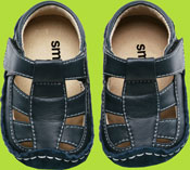 See Kai Run Tobias Navy Fisherman Sandal 