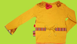 Shilav Printed Long Sleeve Shirt (Back View)