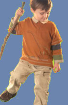 le top Dinosaur Boy Outfit