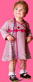 Shilav Yarn Dyed Striped Dress