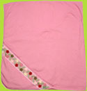 Bebemonde Dusty Rose Hooded Blanket