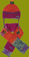 Catimini Hat and Scarf Set