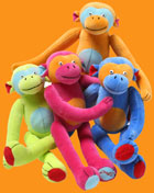 Zutano Velour Cheeky Monkey's
