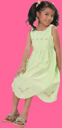 Dana and Annika Mermaids Treasure Cotton Sun Dress