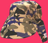 Flap Happy Tan Camo Shark  Flap Hat