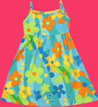 Flap Happy Cotton Dress