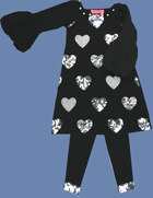 Haven Girl Black Long Sleeve Shirt