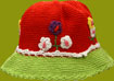 Hand and Heart Hand Crotcheted Sun Hat