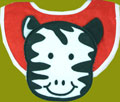 i-play PVC free waterproof Zebra Bib