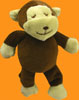 i-play Green Sprouts Organic Cotton Velour Monkey with Rattle