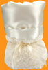 Patricia Ann Designs Cream Stroller Blanket