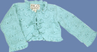 Rico Handknit Aqua Sea Cotton Bolero