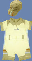 Rabbit Moon baby boy onesie