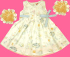 Shilav Seashell Dress with Glitter