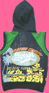 Shilav Orange County Sleeveless Hoodie
