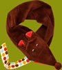 Zutano Velour - Chocolate Velour Scarf
