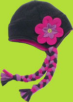 Tuff Cookie Slate Fleece Daisy Hat