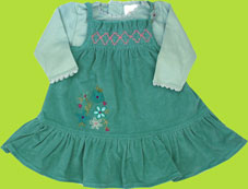 Victoria Kids Dutch Blue Belissima Dress with Onesie