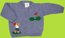 victoria kids golf cardigan