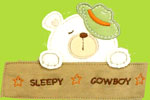 Vitamins Sleepy Cowboy Bear