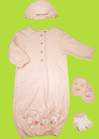Vitamins Baby Sugar and Spice 4 Piece Set