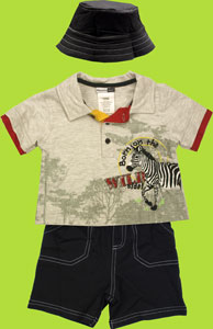 Vitamins Kids "Born on the Wild Side" 3Pc. Set 