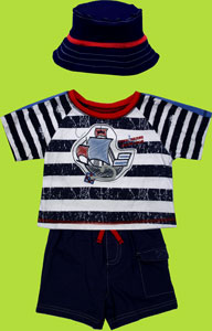 Vitamins Kid Royal Waters Sail Crew 3Pc. Set 