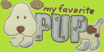 My Favorite Pup Footie, Onezie and Bib Set