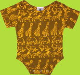 Young Colors Jungle Cotton Onesie
