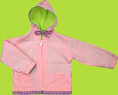 Young Colors Pastel Patchwork Reversible Jacket with Hood