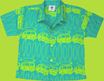 Young Colors Surfboards Button Down Shirt