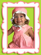 Frumpy Rumps Pink Infant Bow Dress and Ruffle Bloomer Set