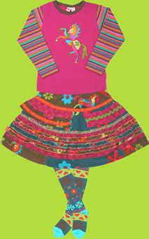 Me Too Chocolate Maja Bam Skirt