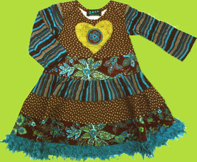 ZaZa Couture Dakota Cinderella Dress and Indiana Tights