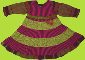 ZaZa Couture Aida Cinderella Dress and Chocolate Flower Tights