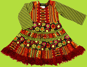ZaZa Couture Colorful Teresa Cinderella Dress