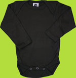 Zee Spot Spider Black Organic Cotton Onezie 